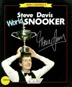 Steve Davis World Snooker - Amiga Cover & Box Art