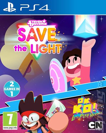 Steven Universe: Save The Light & OK K.O.! Let's Play Heroes - PS4 Cover & Box Art