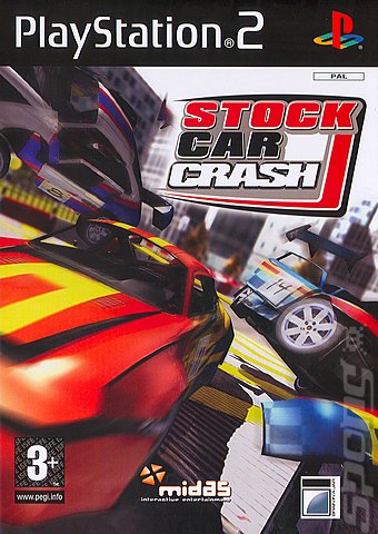 Stock Car Crash - PS2 Cover & Box Art