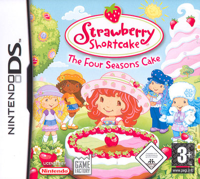 Strawberry Shortcake: The Four Seasons Cake - DS/DSi Cover & Box Art