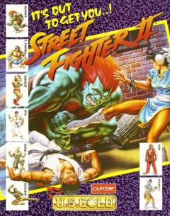 Street Fighter 2 - Amiga Cover & Box Art