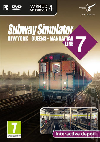 Subway Simulator: New York: Queens - Manhattan Line 7 - PC Cover & Box Art