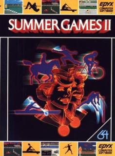 Summer Games 2 - C64 Cover & Box Art