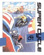 Super Cycle - C64 Cover & Box Art