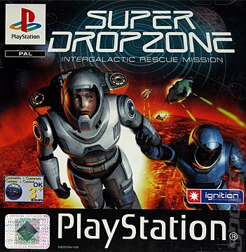 Super Dropzone: Intergalactic Rescue Mission - PlayStation Cover & Box Art