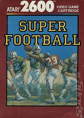 Super Football - Atari 2600/VCS Cover & Box Art