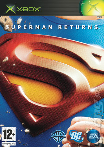 Superman Returns: The Videogame - Xbox Cover & Box Art