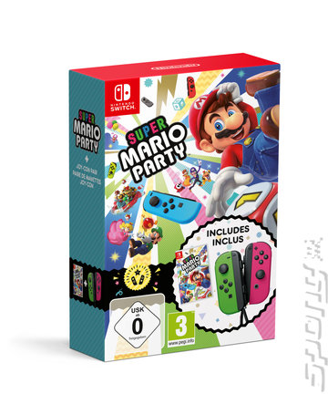 Super Mario Party - Switch Cover & Box Art
