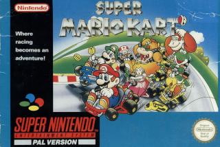 Super Mario Kart - SNES Cover & Box Art