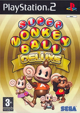 Super Monkey Ball Deluxe - PS2 Cover & Box Art