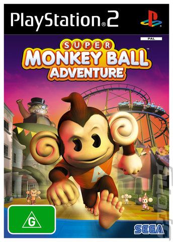 Super Monkey Ball Adventure - PS2 Cover & Box Art