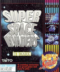 Super Space Invaders - Amiga Cover & Box Art