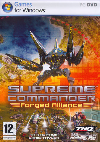 Supreme Commander: Forged Alliance - PC Cover & Box Art