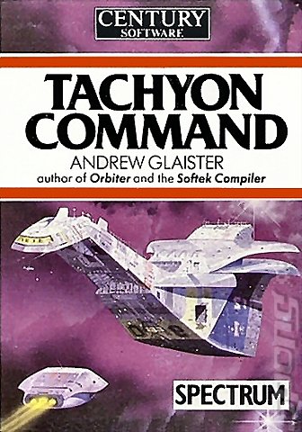 Tachyon Command - Spectrum 48K Cover & Box Art