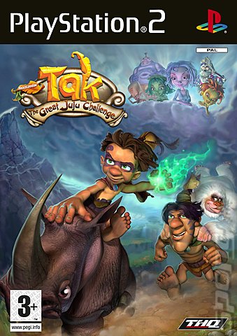 Tak: The Great Juju Challenge - PS2 Cover & Box Art