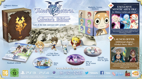 Tales of Zestiria - PS4 Cover & Box Art