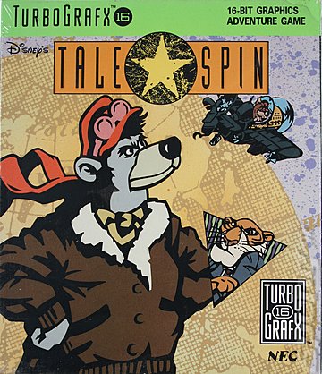 Talespin - NEC PC Engine Cover & Box Art