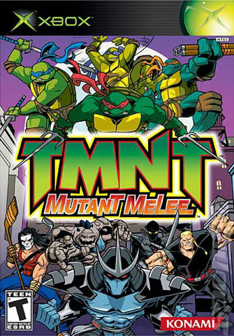 Teenage Mutant Ninja Turtles: Mutant Melee - Xbox Cover & Box Art