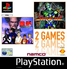 Tekken 2 and Soul Blade Twin Pack - PlayStation Cover & Box Art