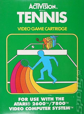 Tennis - Atari 2600/VCS Cover & Box Art
