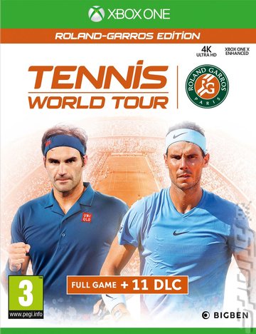 Tennis World Tour: Roland-Garros Edition - Xbox One Cover & Box Art