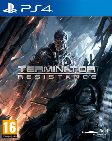 Terminator: Resistance - PS4 Cover & Box Art