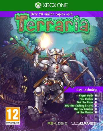 Terraria - Xbox One Cover & Box Art