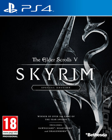 The Elder Scrolls V: Skyrim Special Edition - PS4 Cover & Box Art