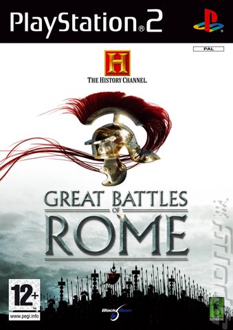 The History Channel: Great Battles of Rome - PS2 Cover & Box Art