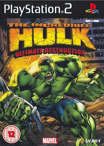 The Incredible Hulk: Ultimate Destruction - PS2 Cover & Box Art