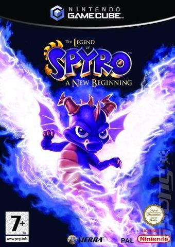 The Legend of Spyro: A New Beginning - GameCube Cover & Box Art