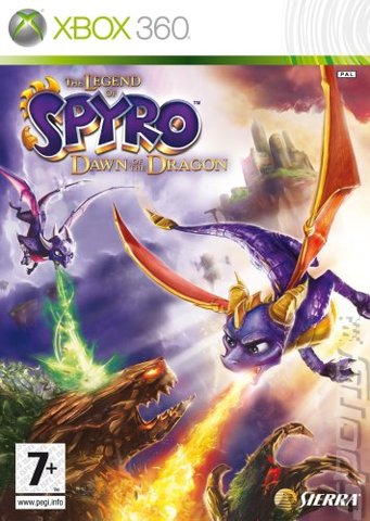 The Legend Of Spyro: Dawn Of The Dragon - Xbox 360 Cover & Box Art