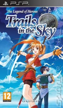 The Legend of Heroes: Trails in the Sky - PSP Cover & Box Art