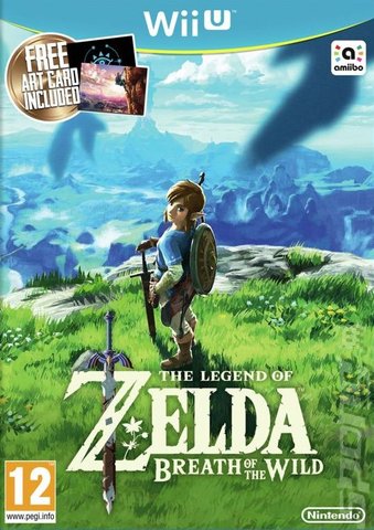 The Legend of Zelda: Breath of the Wild - Wii U Cover & Box Art