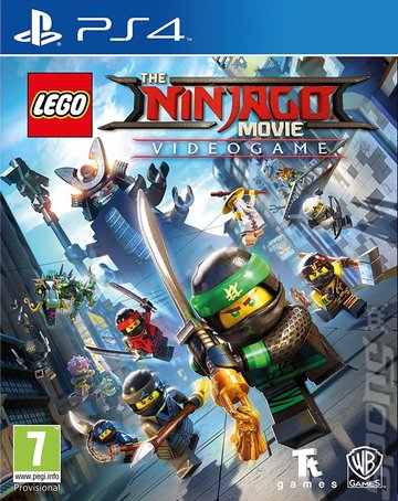 The LEGO NINJAGO Movie Video Game - PS4 Cover & Box Art