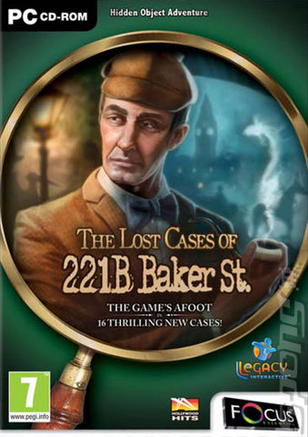 The Lost Cases of 221B Baker Street - PC Cover & Box Art