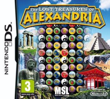 The Lost Treasures of Alexandria - DS/DSi Cover & Box Art