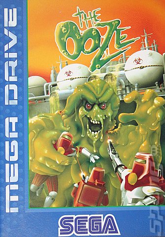 The Ooze - Sega Megadrive Cover & Box Art