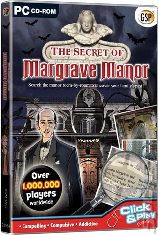 The Secret of Margrave Manor - PC Cover & Box Art