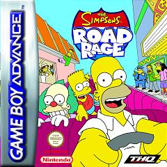 The Simpsons: Road Rage - GBA Cover & Box Art