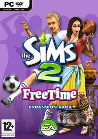 The Sims 2: Free Time - PC Cover & Box Art