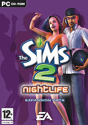 The Sims 2: Nightlife - PC Cover & Box Art