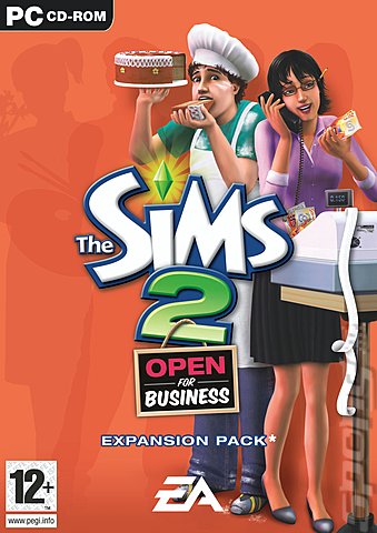The Sims 2: Open For Business - PC Cover & Box Art