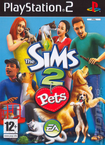 The Sims 2: Pets - PS2 Cover & Box Art