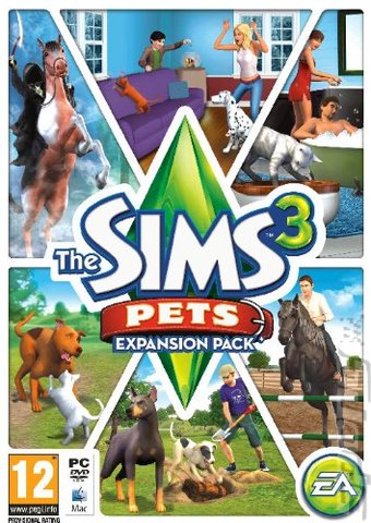 The Sims 3: Pets - Mac Cover & Box Art