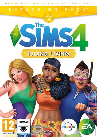 The Sims 4: Island Living - PC Cover & Box Art