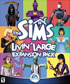 The Sims: Livin' It Up - Power Mac Cover & Box Art