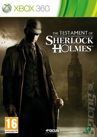 The Testament of Sherlock Holmes - Xbox 360 Cover & Box Art