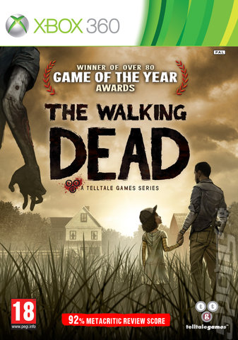 The Walking Dead - Xbox 360 Cover & Box Art