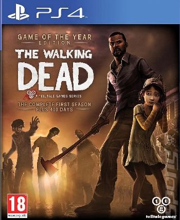 The Walking Dead: Game of the Year Edition - PS4 Cover & Box Art